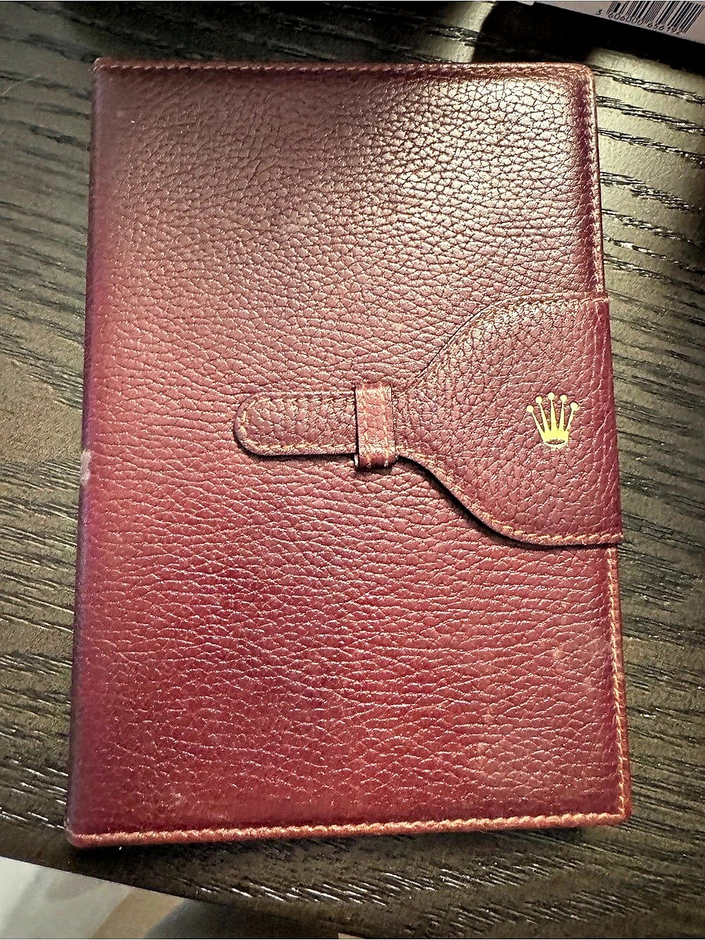 Vintage Rolex Day-Date Jubilee Document Holder Notebook Ref. 71.06.55 w/ Paper